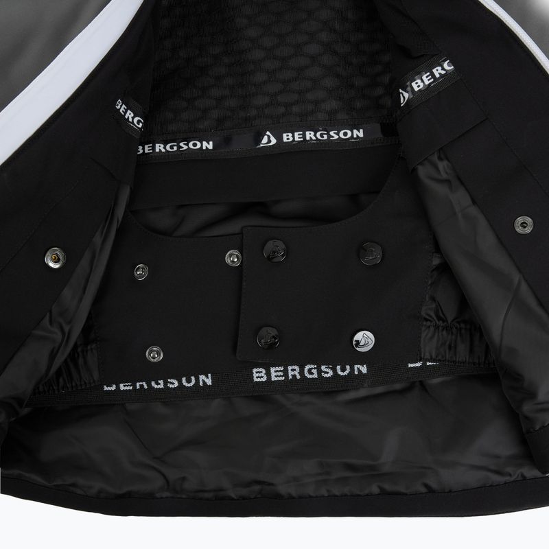 Herren-Skijacke BERGSON Velox Stx white/grey 9