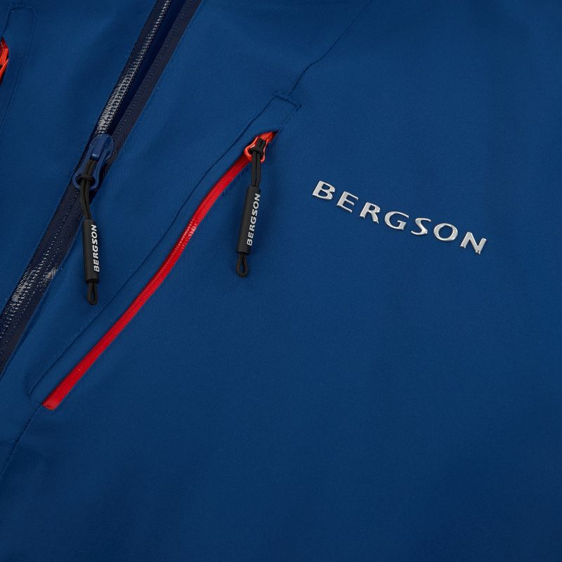 Herren-Skijacke BERGSON Axen Stx director blue 4