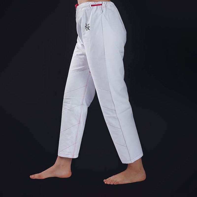 Ground Game Damen BJJ GI 'Sakura' weiß GISAKWHF1 7