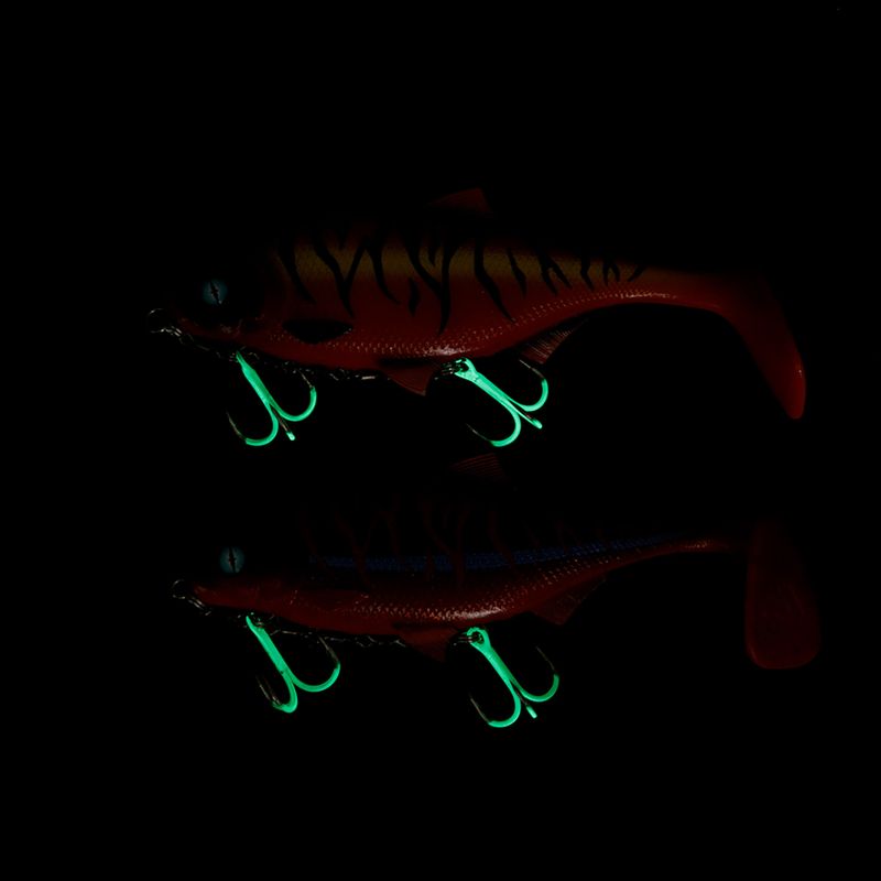 Mikado Jaws Double Evo Stinger Fluo Köderauslösung 2