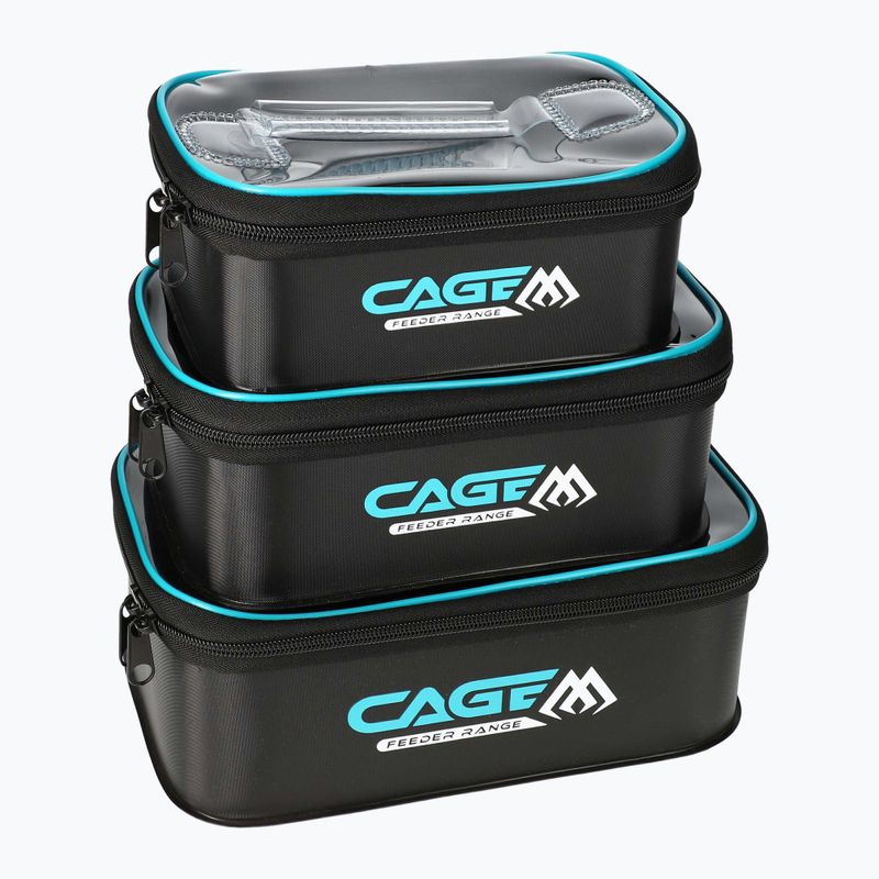 Fischereibehälter Mikado Eva Cage ACC Box System 3 Stk.