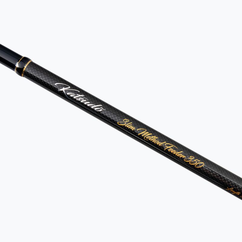 Mikado Katsudo Slim Methode Feeder Stab C.W. bis zu 90G 3 sec schwarz WAA681-350 2