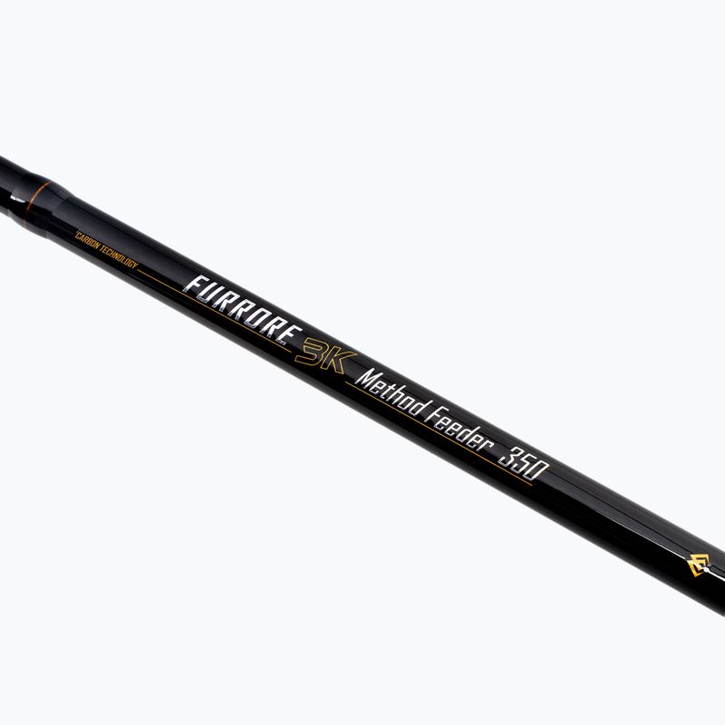 Mikado Furrore 3K Method Feeder Rute C.W. bis zu 90G 3 sec schwarz WAA858-350 2