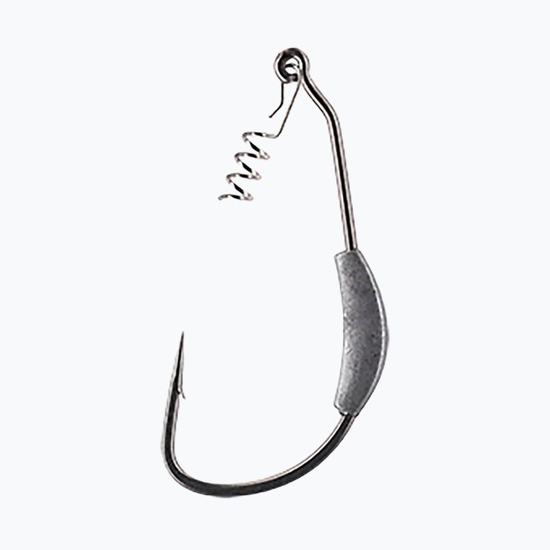 Mikado Jaws Offset Köderhaken mit Schraube Last 7G 3pcs Silber HJA04 2