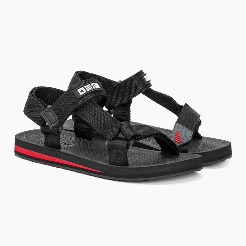 BIG STAR Damen Sandalen DD274A282 schwarz 3