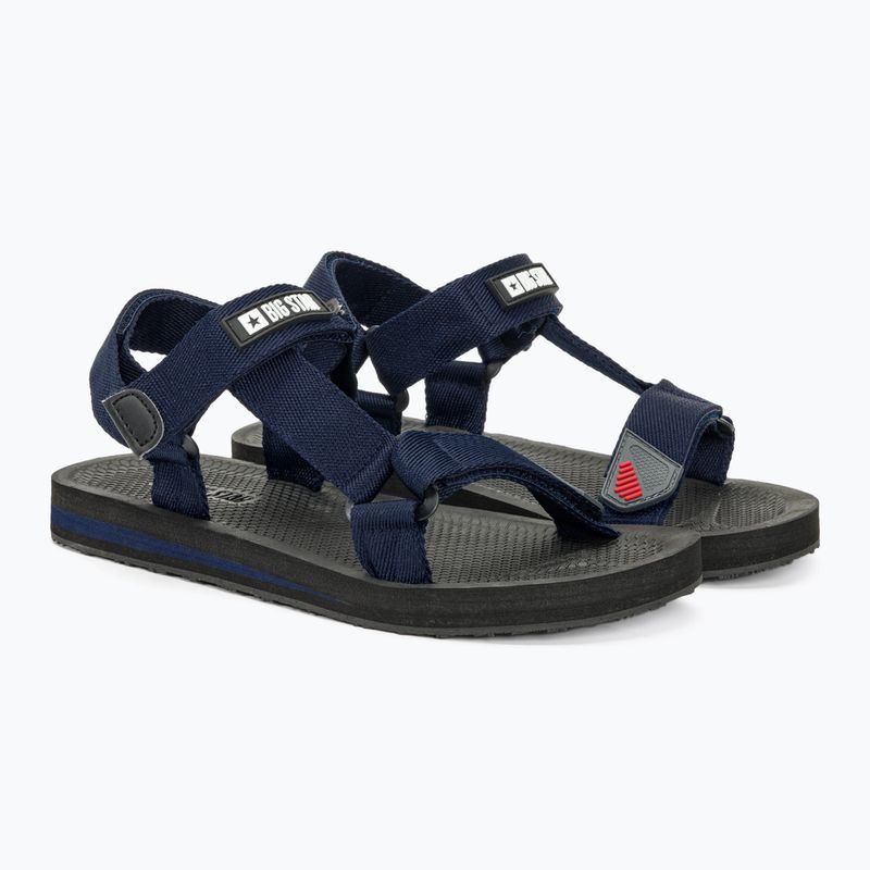 BIG STAR Damen Sandalen DD274A283 navy blau 3