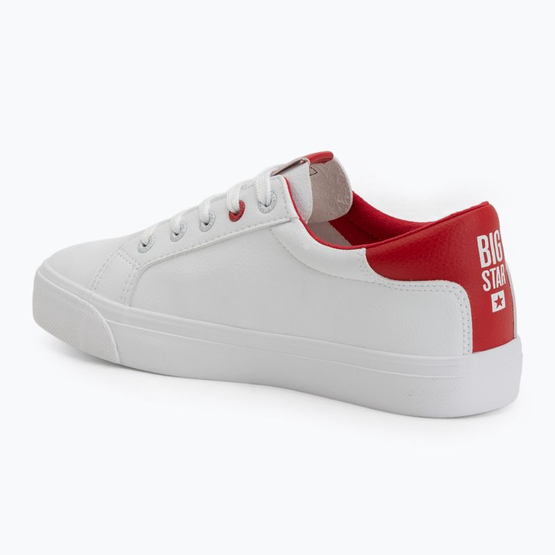 Damen-Sneaker BIG STAR EE274311 white/red 3