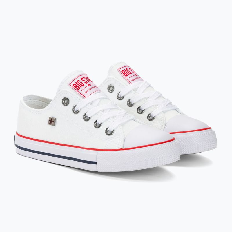 BIG STAR Kinder-Turnschuhe FF374200 weiß 4