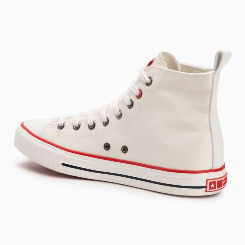 BIG STAR Herren-Turnschuhe JJ174066 weiß/rot 3