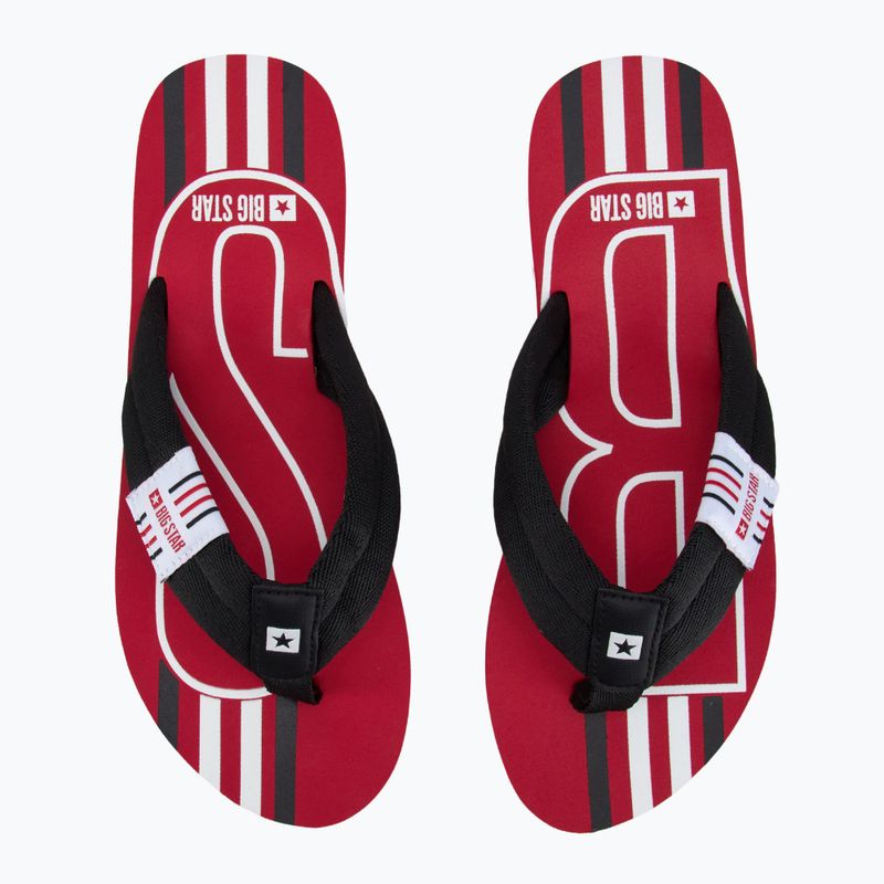 BIG STAR Damen-Flip-Flops JJ274A431 rot 5
