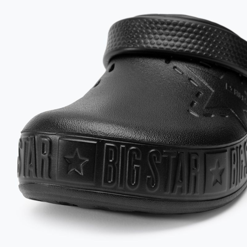 Slides Schlappen  Damen Big Star II275001 schwarz 9