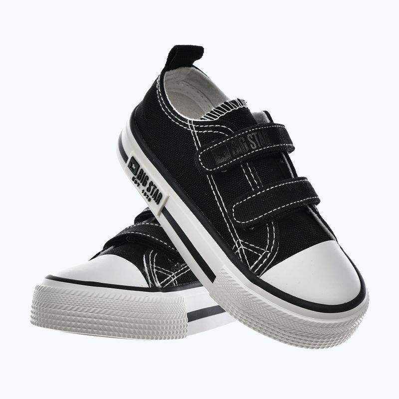Turnschuhe Kinder BIG STAR KK374080 Schwarz 8