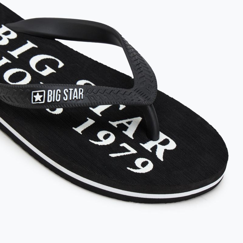 BIG STAR Herren-Flip-Flops LL174444 schwarz 7