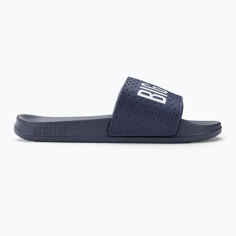 BIG STAR Damen-Pantoletten MM274714 navy blau 2