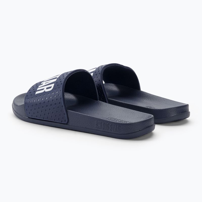 BIG STAR Damen-Pantoletten MM274714 navy blau 3
