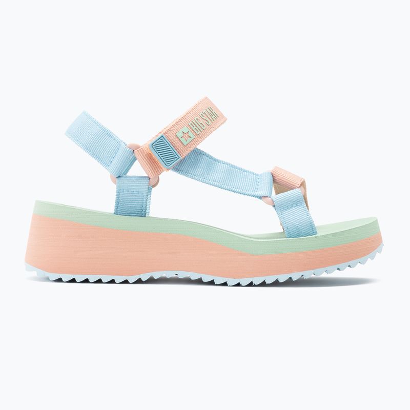 Sandalen Damen BIG STAR NN274A055 Blau 2