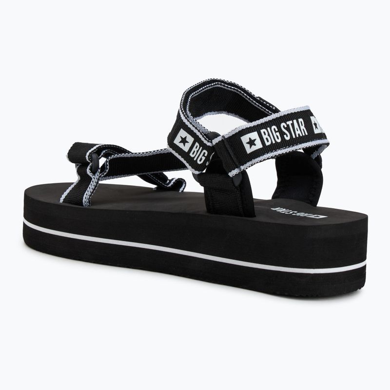 BIG STAR Damen Sandalen NN274A525 schwarz 3