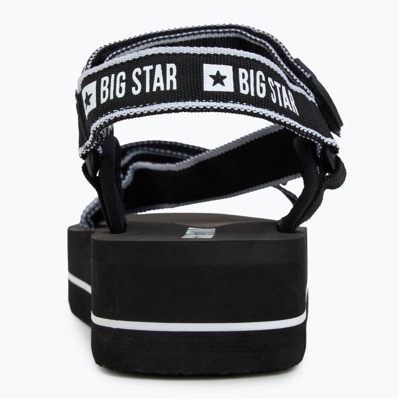 BIG STAR Damen Sandalen NN274A525 schwarz 6