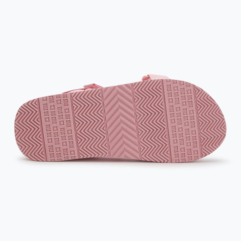 BIG STAR Damen Sandalen NN274A533 rosa 4