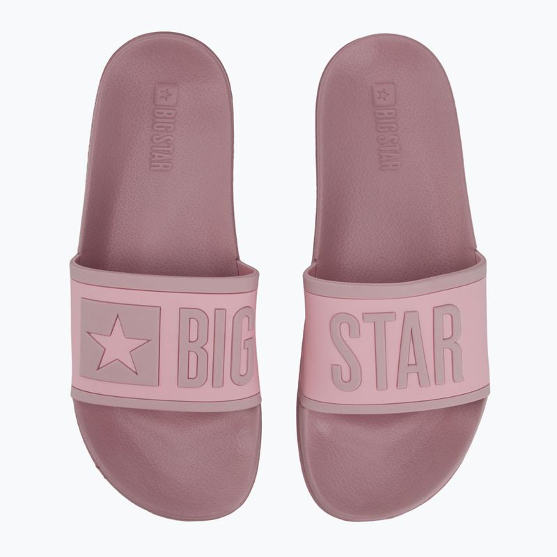 BIG STAR Damen-Flip-Flops NN274A647 rosa 5