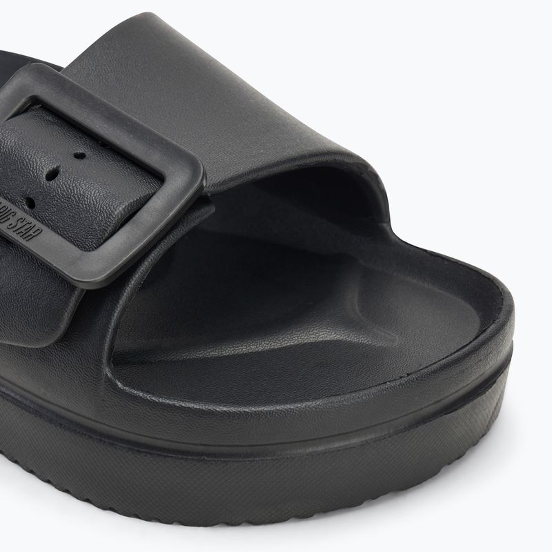 Badeschlappen Schlappen Damen BIG STAR NN274A66 Schwarz 7