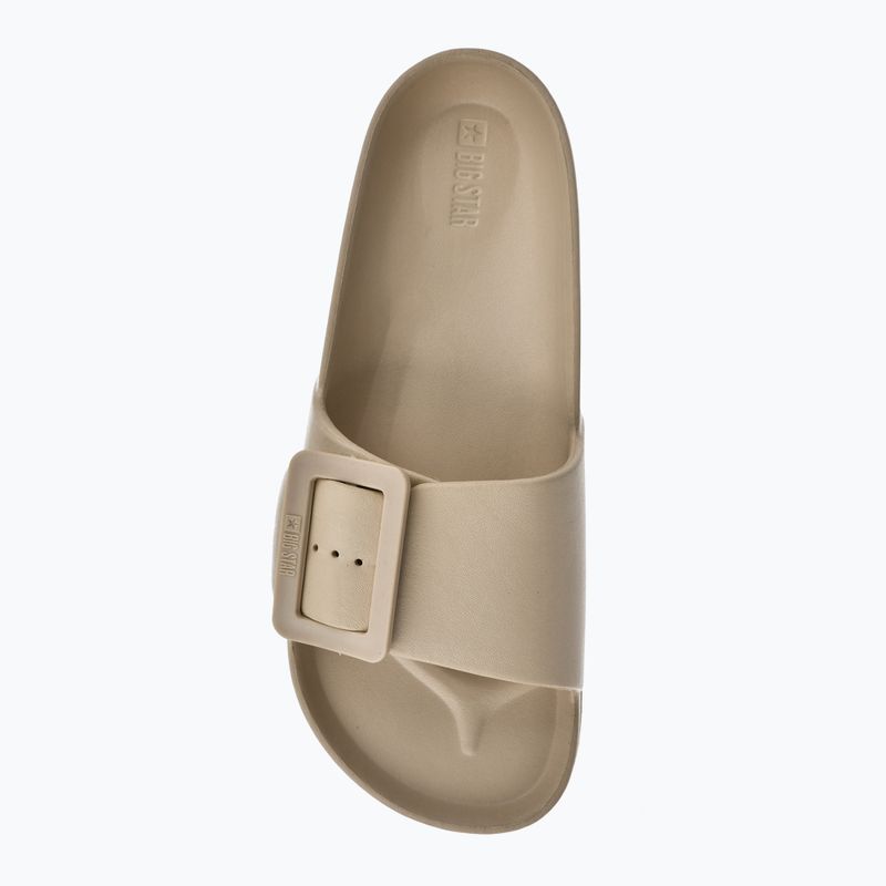 Badeschlappen Schlappen Damen BIG STAR NN274A66 Beige 10