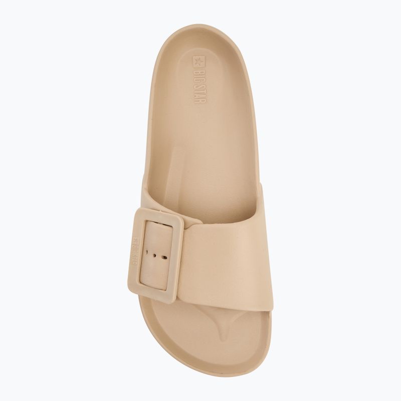 Badeschlappen Schlappen Damen BIG STAR NN274A66 Beige 5