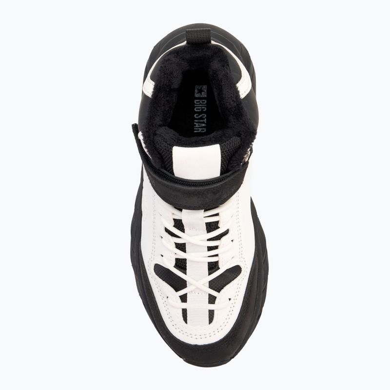 Schuhe Kinder BIG STAR OO374181 white/black 5