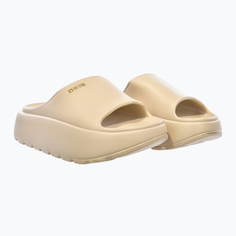 BIG STAR Damen-Flip-Flops RR274A569 beige 2