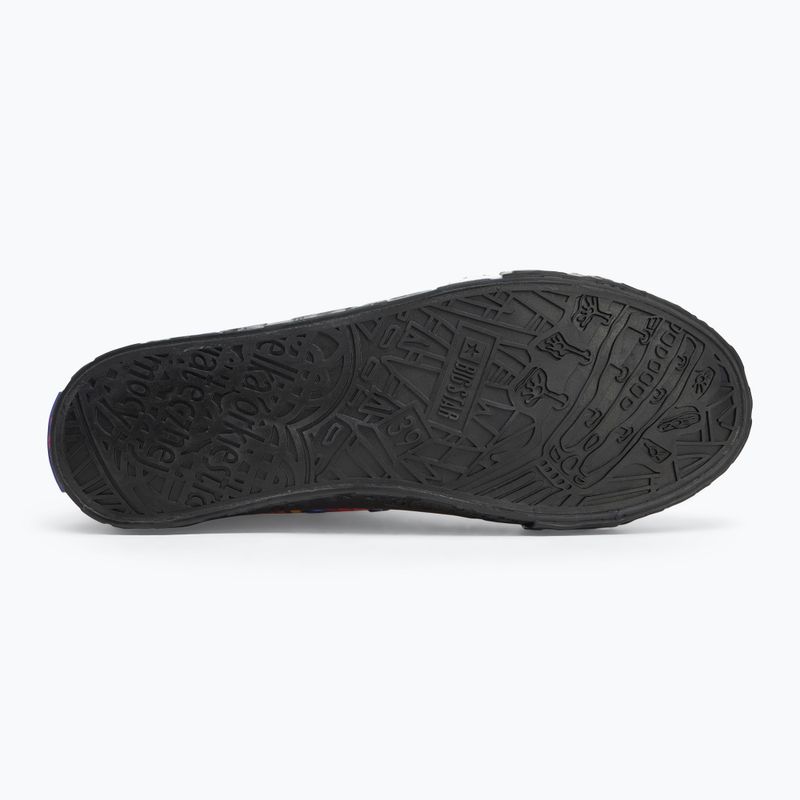 Turnschuhe Damen BIG STAR RR274A653 Schwarz/ multikolor 4