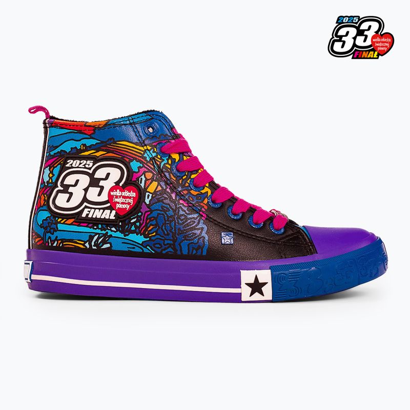 Turnschuhe Damen BIG STAR RR274A650 Blau/ fiolet