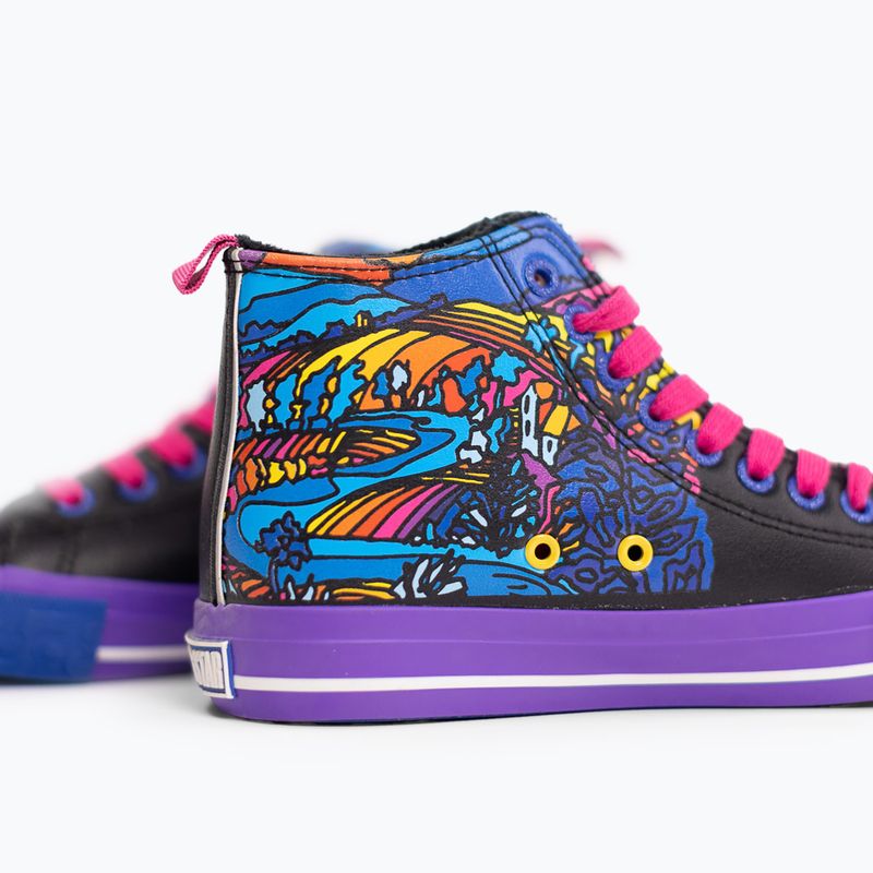 Turnschuhe Damen BIG STAR RR274A650 Blau/ fiolet 7