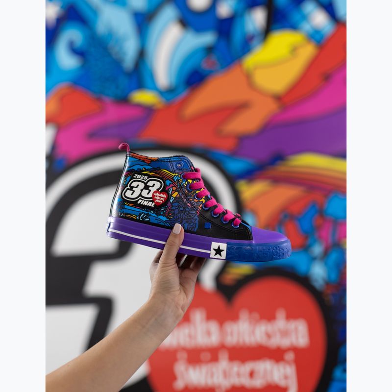 Turnschuhe Damen BIG STAR RR274A650 Blau/ fiolet 10