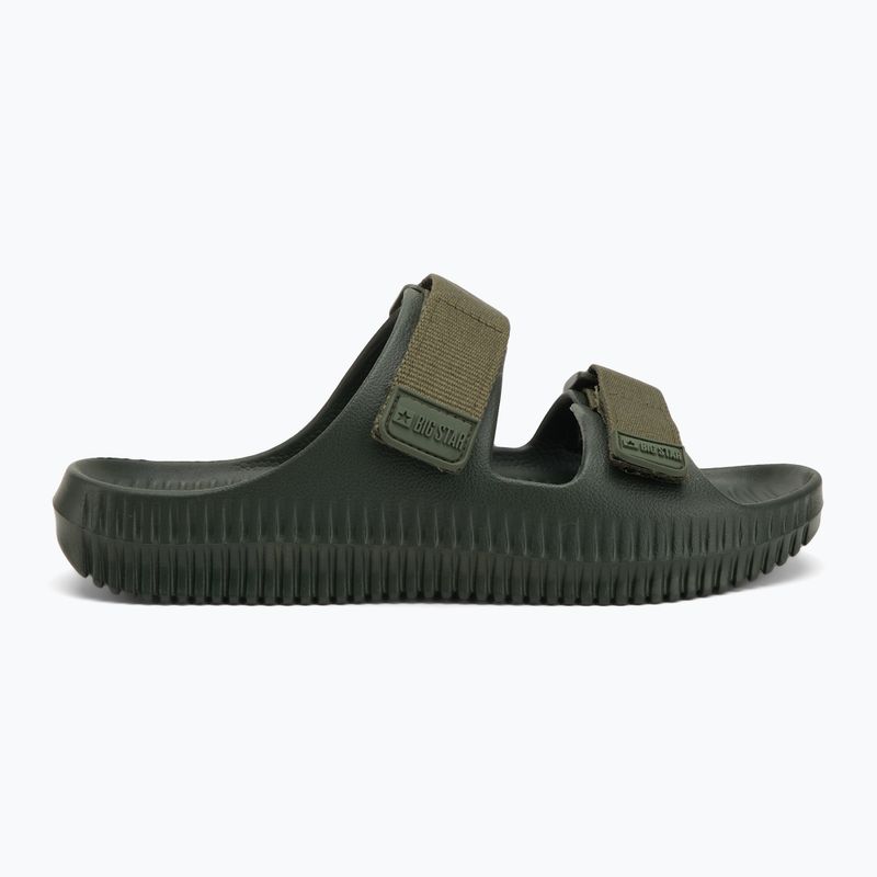 Big Star Herren-Flip-Flops RR174A027 grün/oliv 2