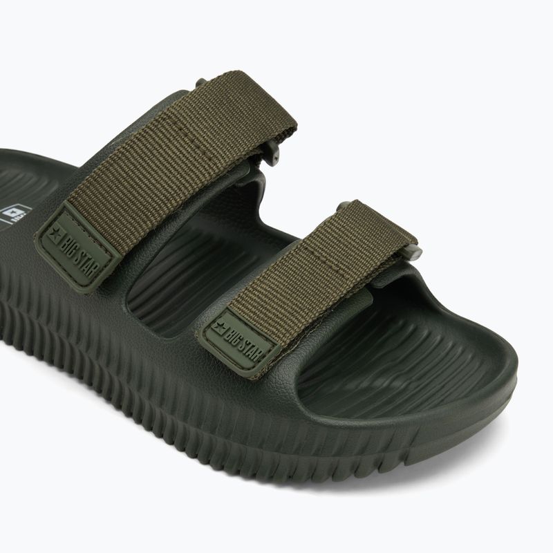 Big Star Herren-Flip-Flops RR174A027 grün/oliv 7