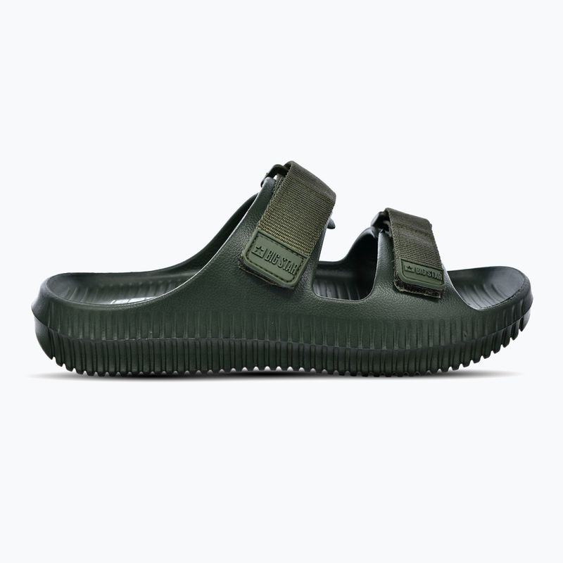 Big Star Herren-Flip-Flops RR174A027 grün/oliv