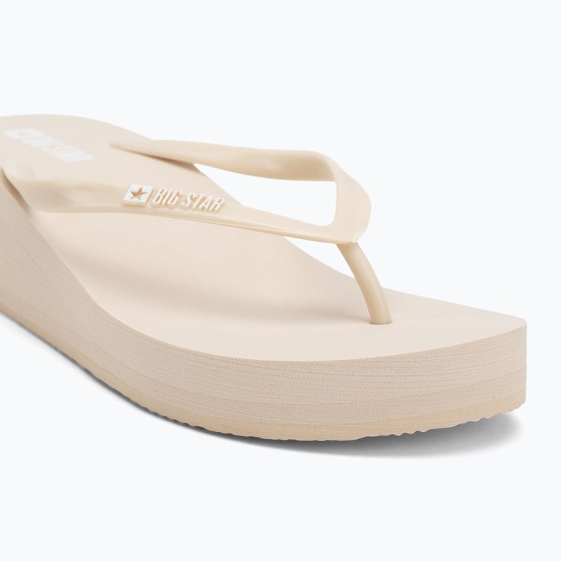 Damen Flip-Flops BIG STAR RR274A551 beige 7