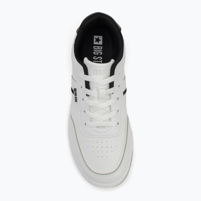 BIG STAR Herrenschuhe RR174263 weiß / schwarz 5