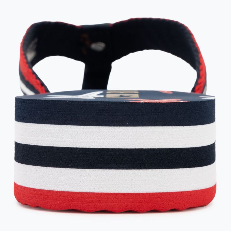 BIG STAR Damen Flip Flops RR274A127 navy blau / rot 6