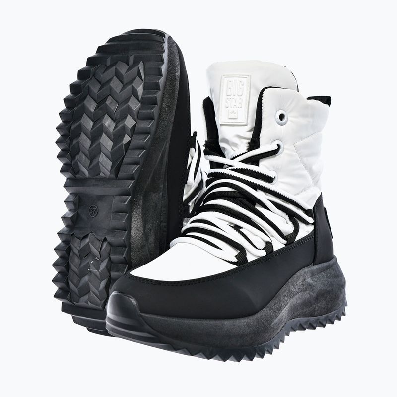 Damen-Schneestiefel BIG STAR SS274060 white/black 2