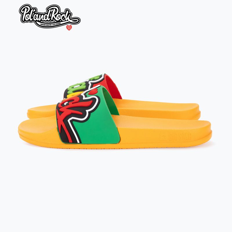 BIG STAR Herren-Flip-Flops SS174507 gelb 2