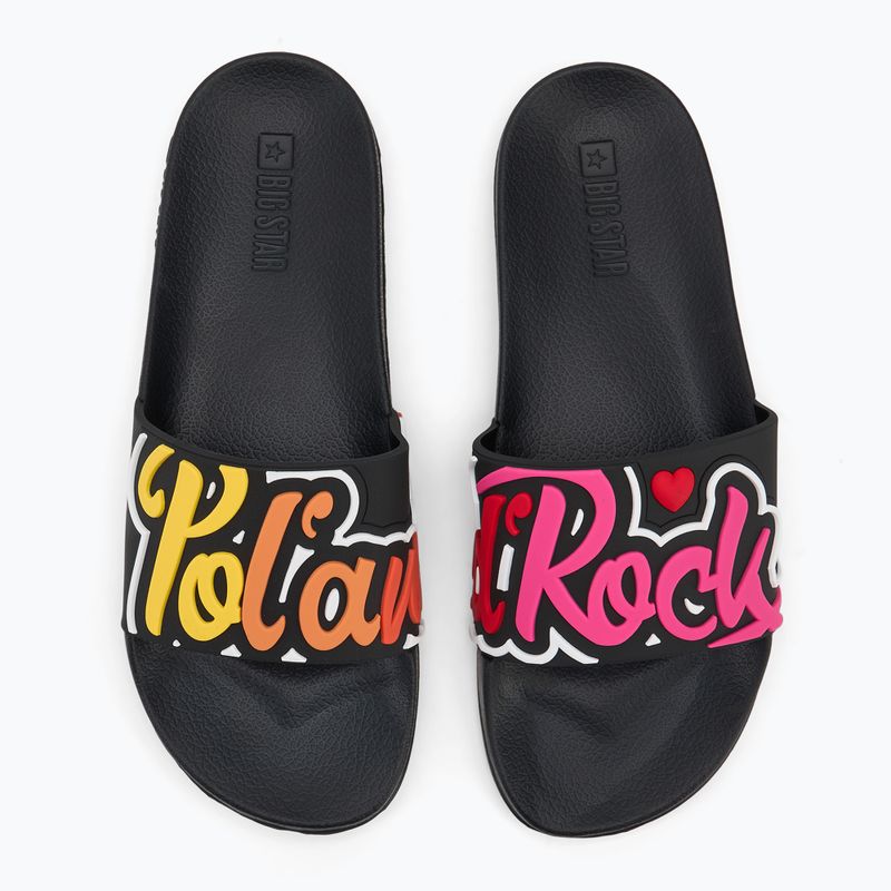 BIG STAR Herren-Flip-Flops SS174508 schwarz 5