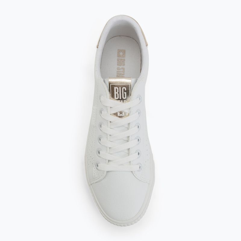 Damen-Sneaker BIG STAR TT274020 white/gold 5