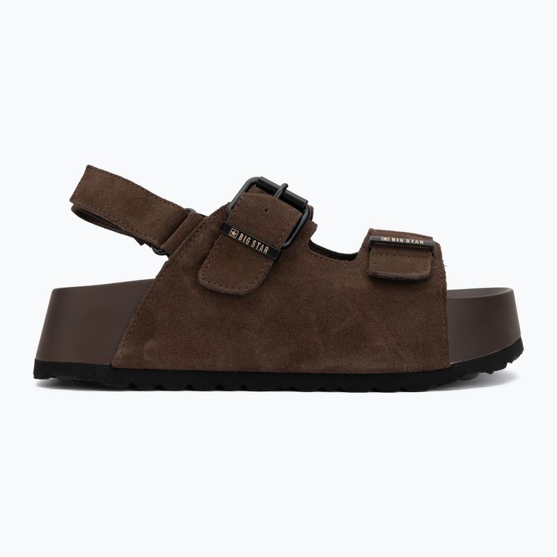 Damen-Sandalen BIG STAR TT274236 dark brown 2