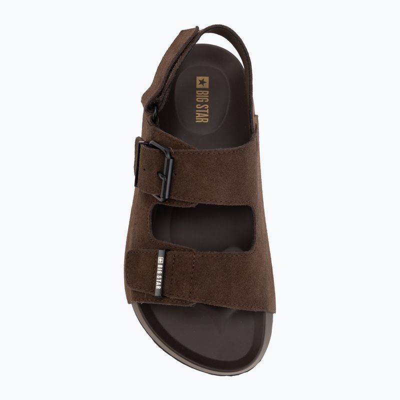 Damen-Sandalen BIG STAR TT274236 dark brown 5