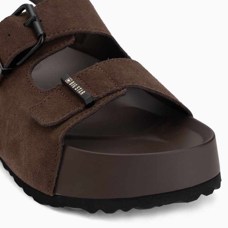 Damen-Sandalen BIG STAR TT274236 dark brown 7