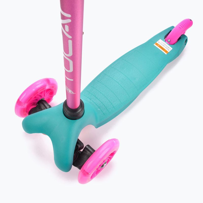 Kinder-Dreirad-Roller Meteor Tucan blau-rosa 22557 8
