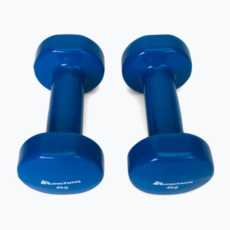 Meteor Kurzhanteln 2 x 4 kg navy blau 30186 3