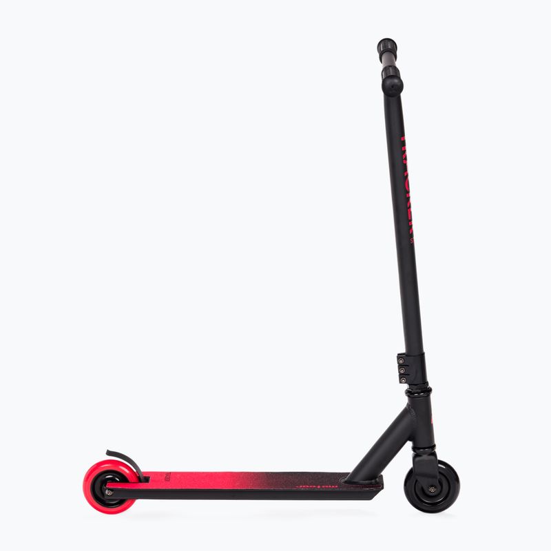 Meteor Tracker Freestyle Scooter schwarz/rot 22539 2