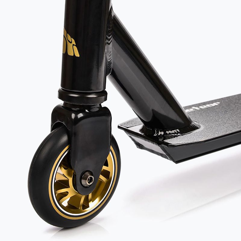 Meteor Tracker Pro Freestyle Scooter schwarz/gold 22541 9